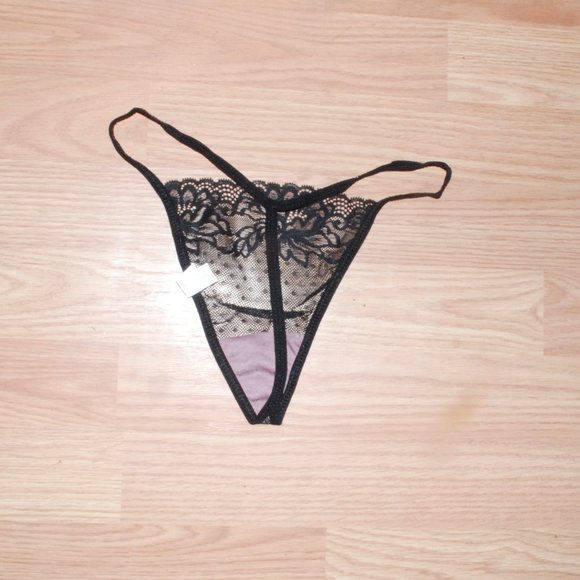 Chuns Black G-String - Picture 2 of 2